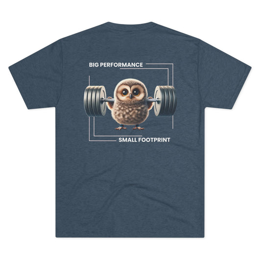 Small Footprint - Next Level Tri-Blend T-Shirt